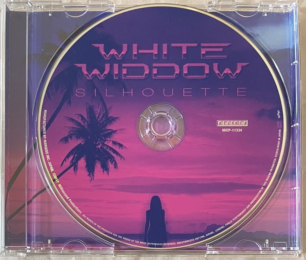 WHITE WIDDOW Silhouette シルエット ホワイト・ウィドウ Avalon 