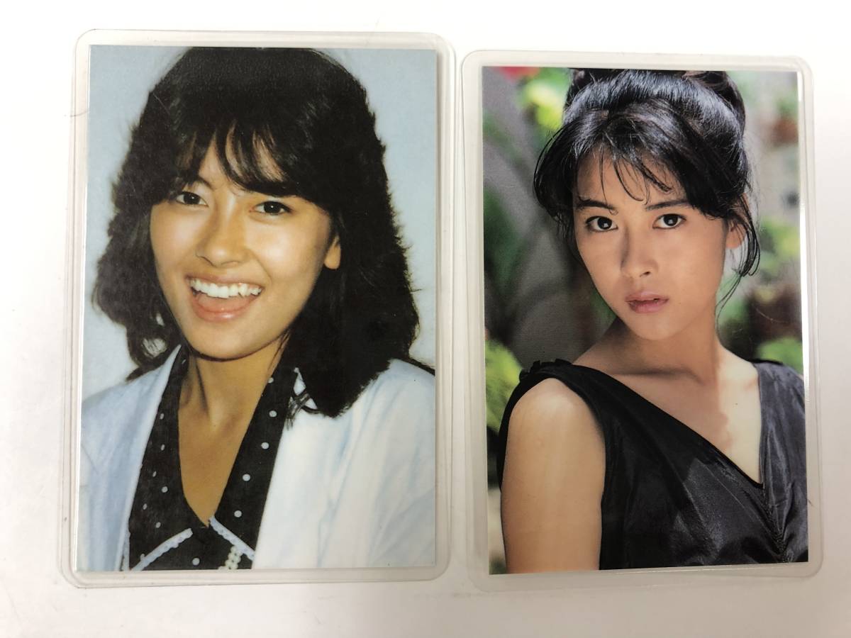 中山美穂　みぽりん　カード　&　プロマイド　写真　コレクション 中山美穂 ラミネートカードA 15枚 ミポリン ブロマイド(中山美穂