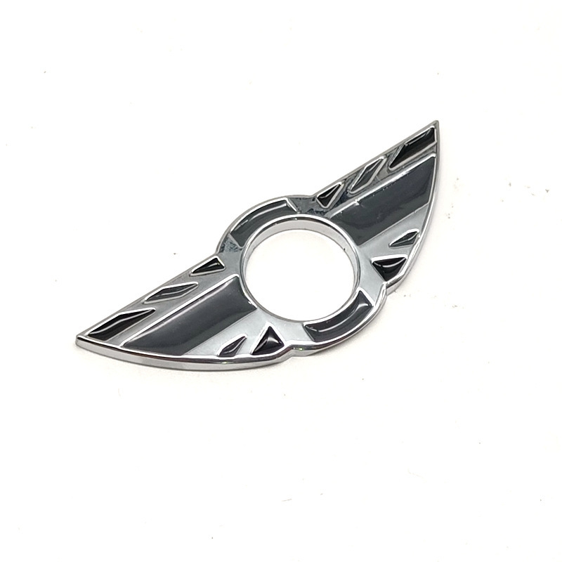 1個 BMW MINI ミニクーパー ドアロック エンブレム テッカー ドアロックピン 内装 ブラックユニオンジャック サイズ：6.5cm×2.6cm_1