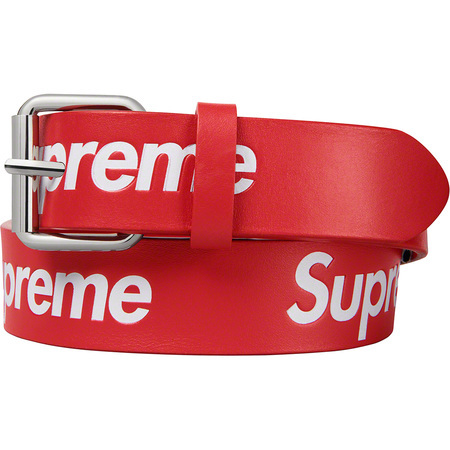 S-M SUPREME Repeat Leather Belt ベルト シュプリーム
