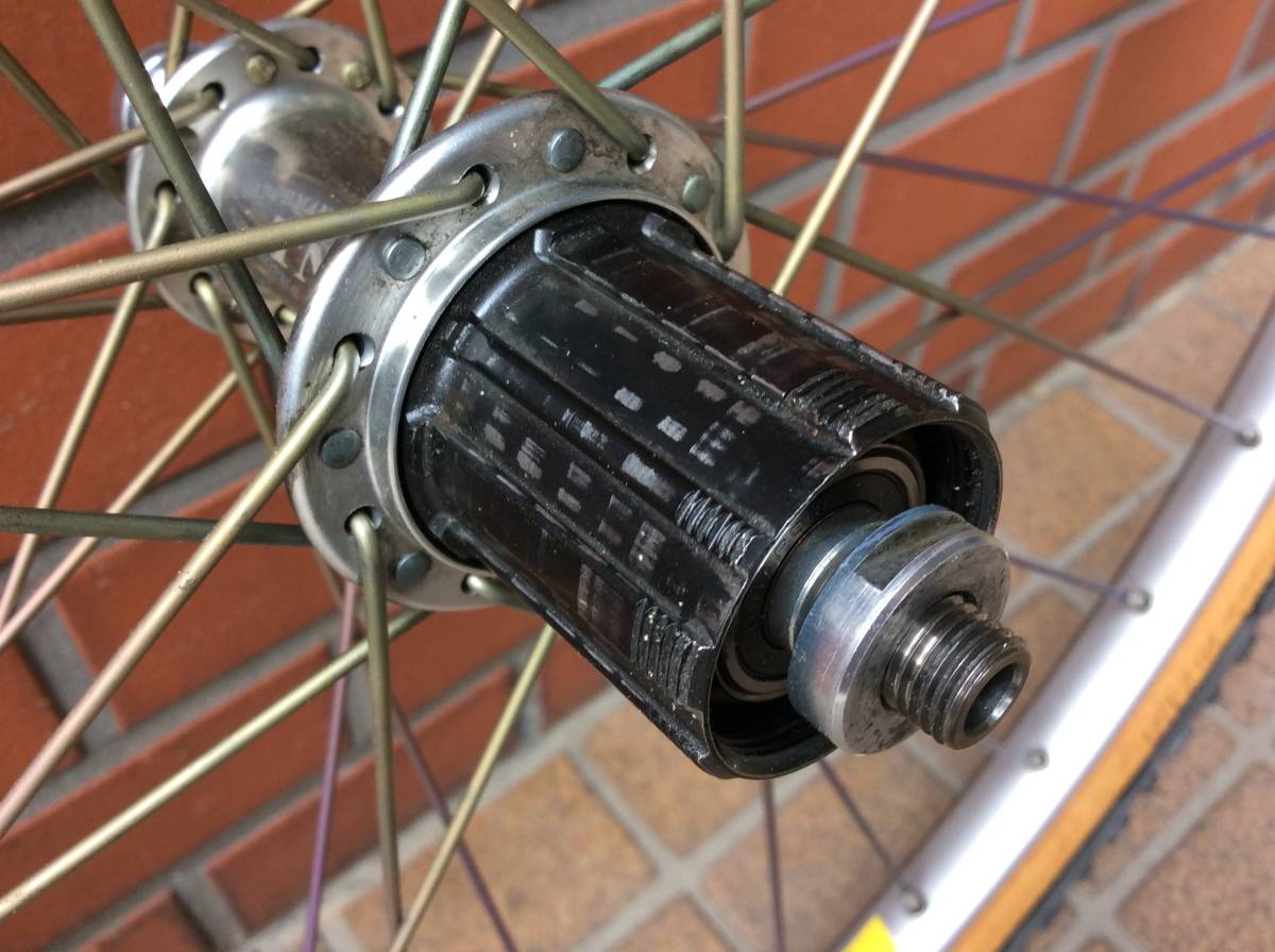 Vintage TNT PERFORMANCE PRODUCTS Ti hub × MAVIC M231 RIM × UNION 