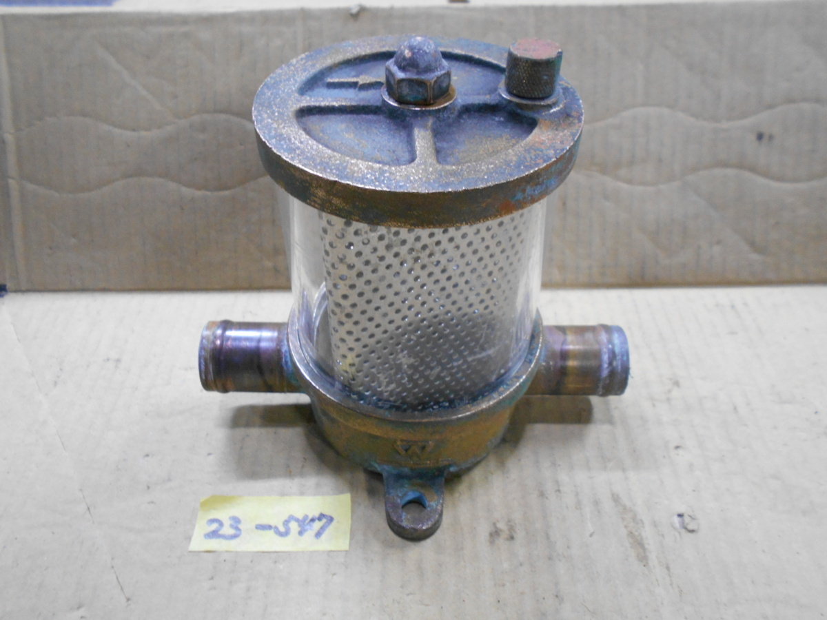 23-547 高澤製作所 海水こし器 25SH 軽石対策 漁船、漁師さん、作業船、警戒船、クルーザー、レストア艇等 中古品