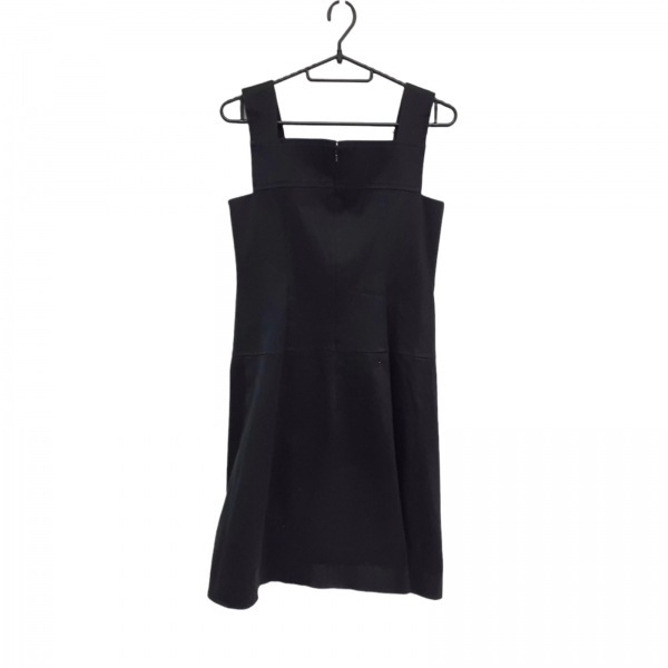 クレージュ COURREGES サイズ38 M - 黒 レディース ノースリーブ/ロング 美品 ワンピース