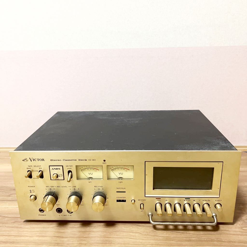 カセットデッキ/テープレコーダー ビクター ビクター Victor - VICTOR ♪ KD-960 Yahoo!オークション KD960