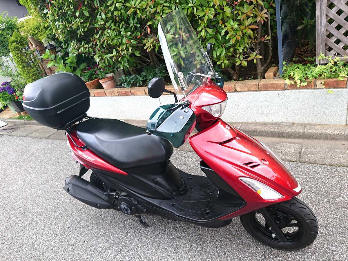 アドレスV125S 特別限定仕様車 2014年式 キャンディーダーリングレッド 