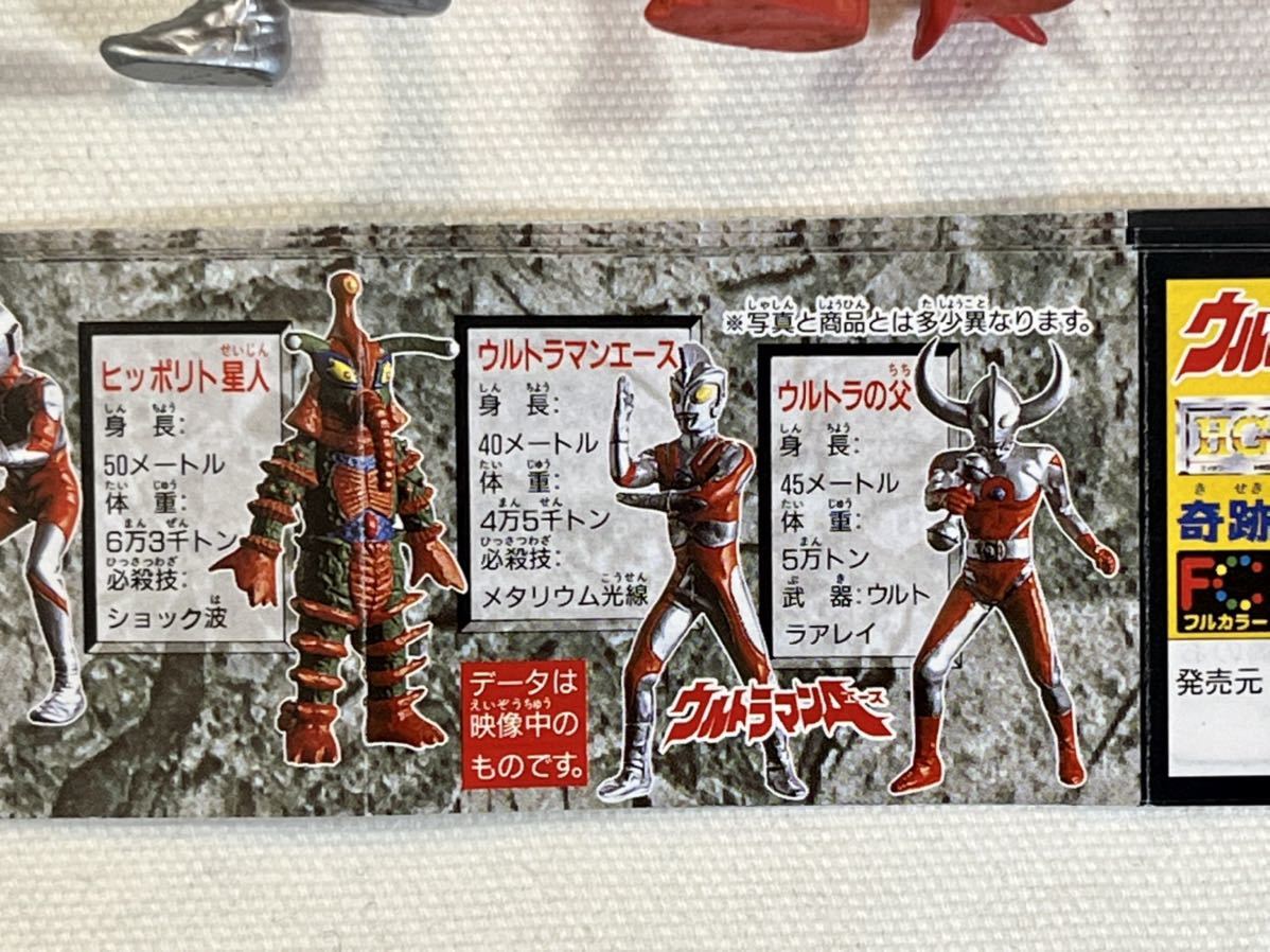 【送料無料】ガシャポン　ウルトラマン(奇跡！ウルトラの父編)全7種　中古品　HGシリーズ　BANDAI_4