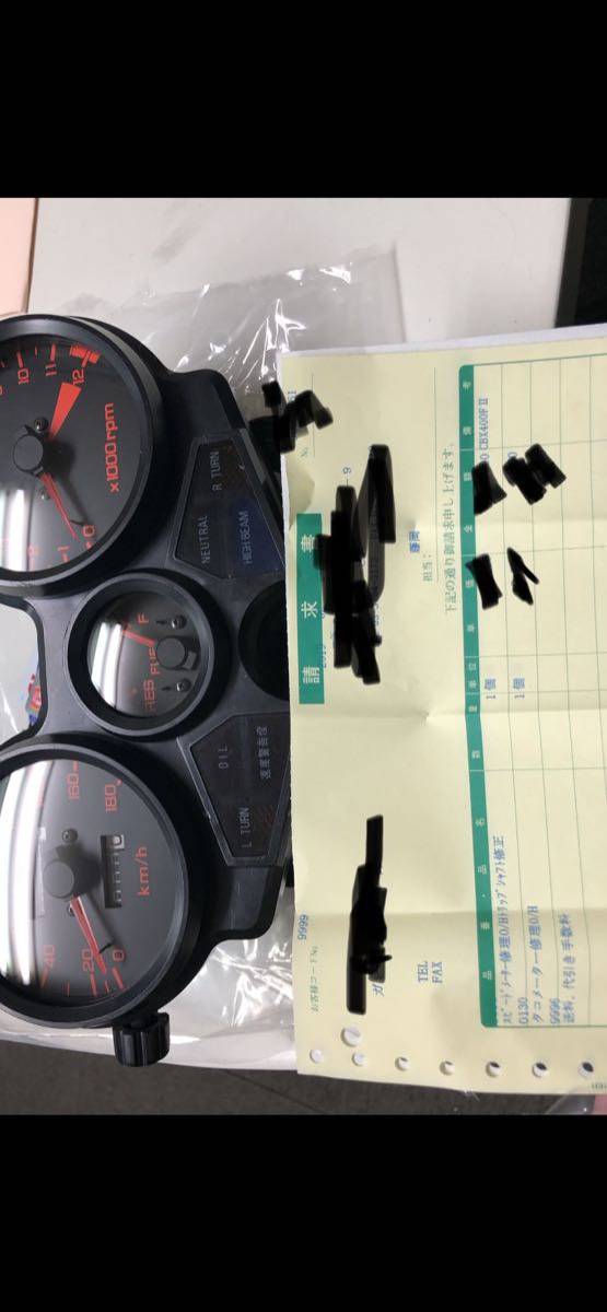 cbx400f cbx550f 純正 メーター OH済！ バイク cbx400f cbx550f 純正 メーター OH済！