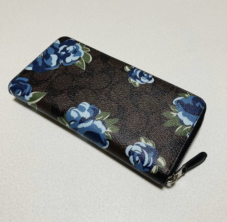 ☆COACH コーチ F39189 長財布 シグネチャー フローラルプリント 花柄 