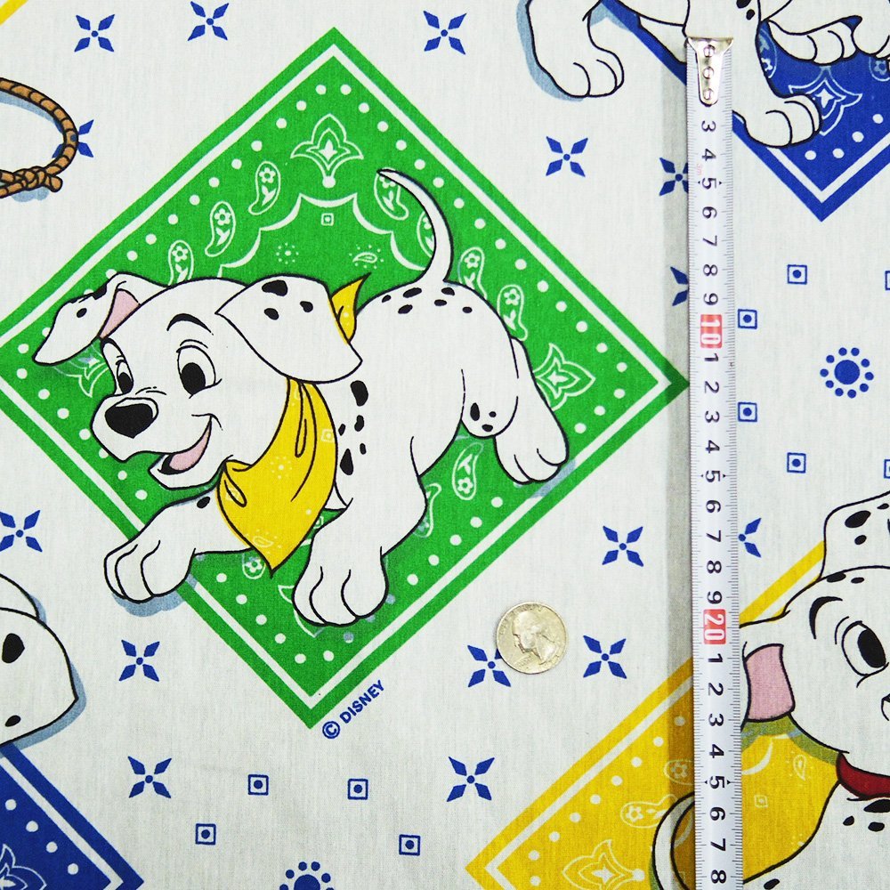 極 海外輸入 ヴィンテージシーツ 101匹わんちゃん ダルメシアン ディズニー Disney 犬 生地 キャラクター リメイク 26 キャラクター 売買されたオークション情報 Yahooの商品情報をアーカイブ公開 オークファン Aucfan Com