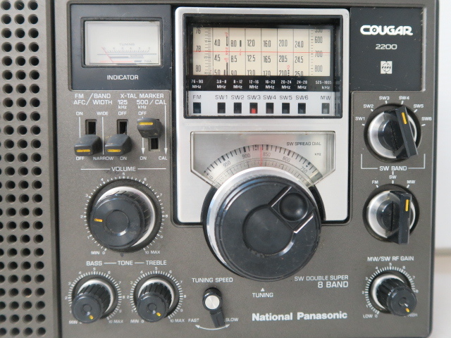 National Panasonic/ナショナル パナソニック」 ラジオ COUGAR RF-2200