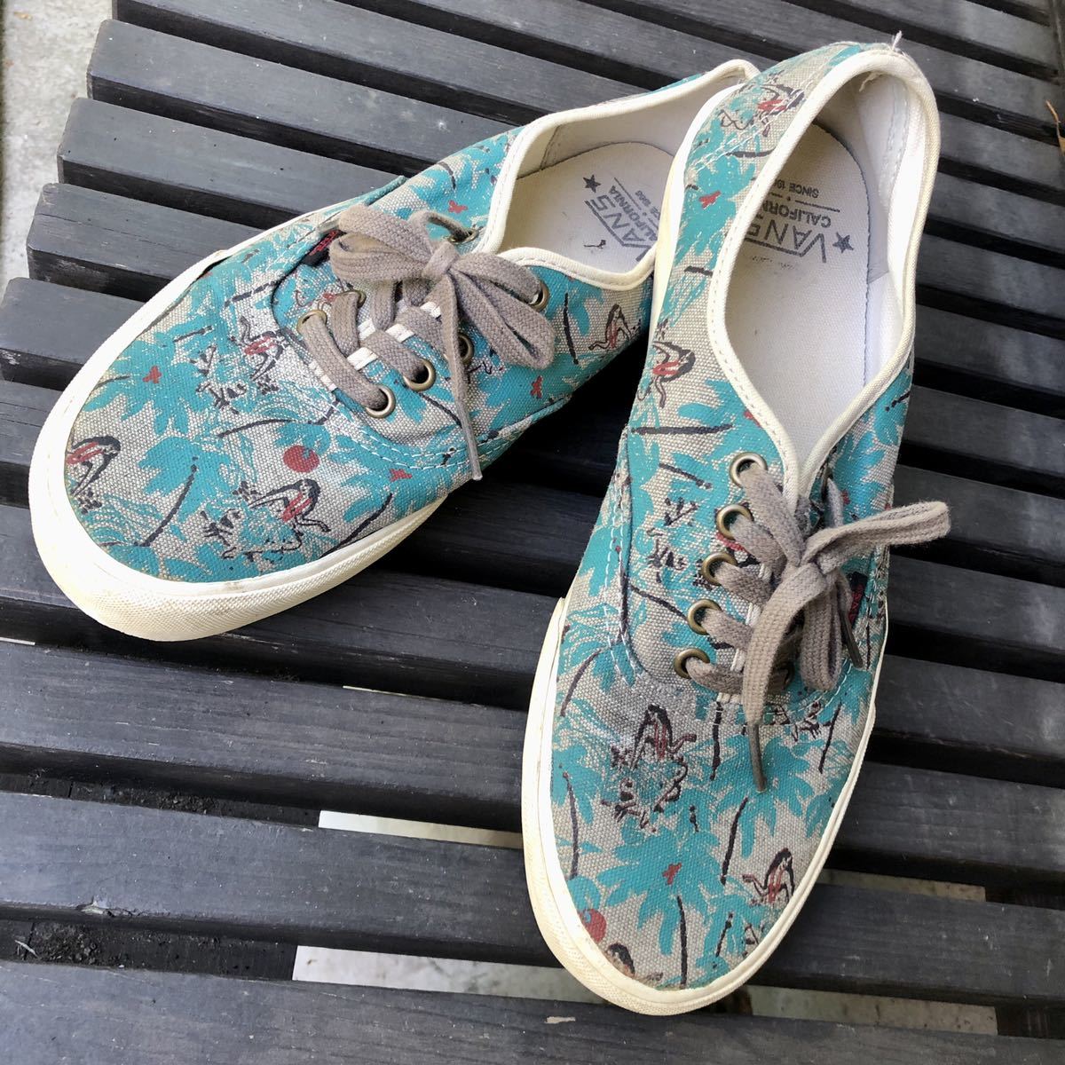 vans トロピカル 総柄 California スニーカー バンズ ストリート 