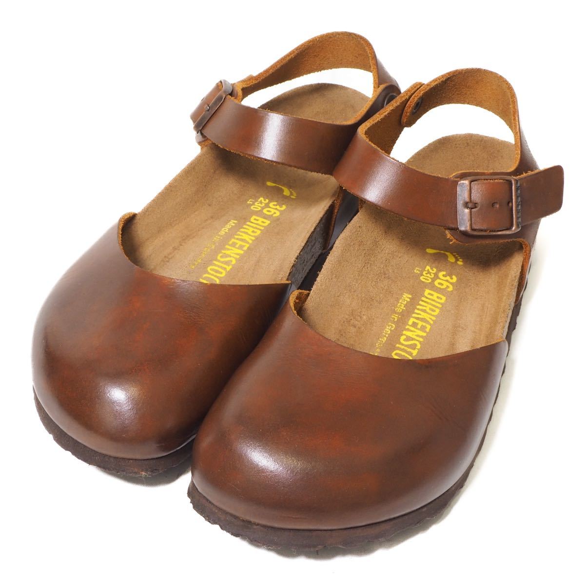 メッシーナ BIRKENSTOCK ビルケンシュトック MESSINA - サイズ36 ナロー幅 0 &frasl; &frasl;ビルケンシュトック 23cm 美品 ドイツ製 極美品！ビルケンシュトック 23cm相当 ビルケンシュトックサンダルのサイズ選びで迷ったら！正しいフィッティングのやり方教えます。