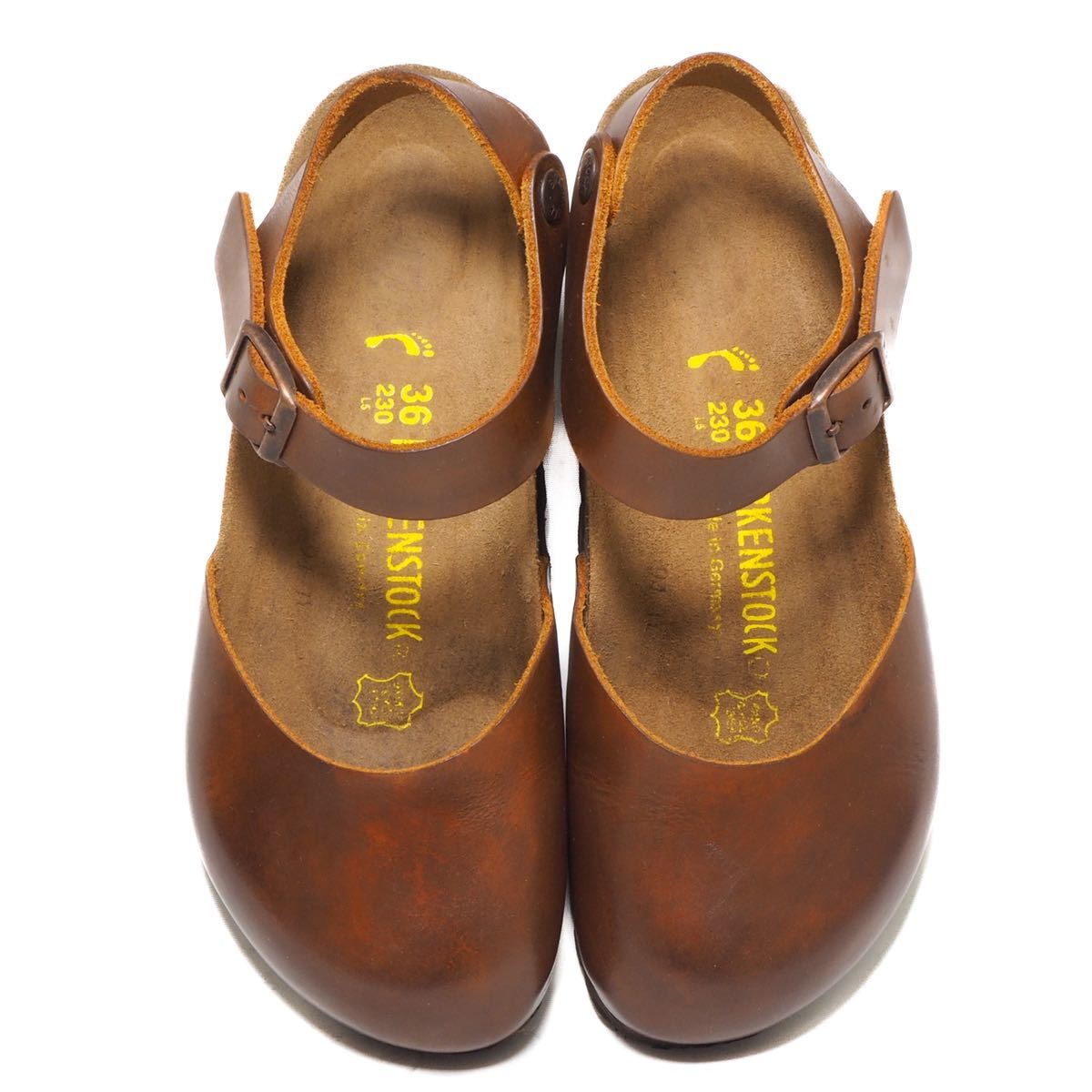 メッシーナ BIRKENSTOCK ビルケンシュトック MESSINA - サイズ36 ナロー幅 0 &frasl; &frasl;ビルケンシュトック 23cm 美品 ドイツ製 極美品！ビルケンシュトック 23cm相当 ビルケンシュトックサンダルのサイズ選びで迷ったら！正しいフィッティングのやり方教えます。