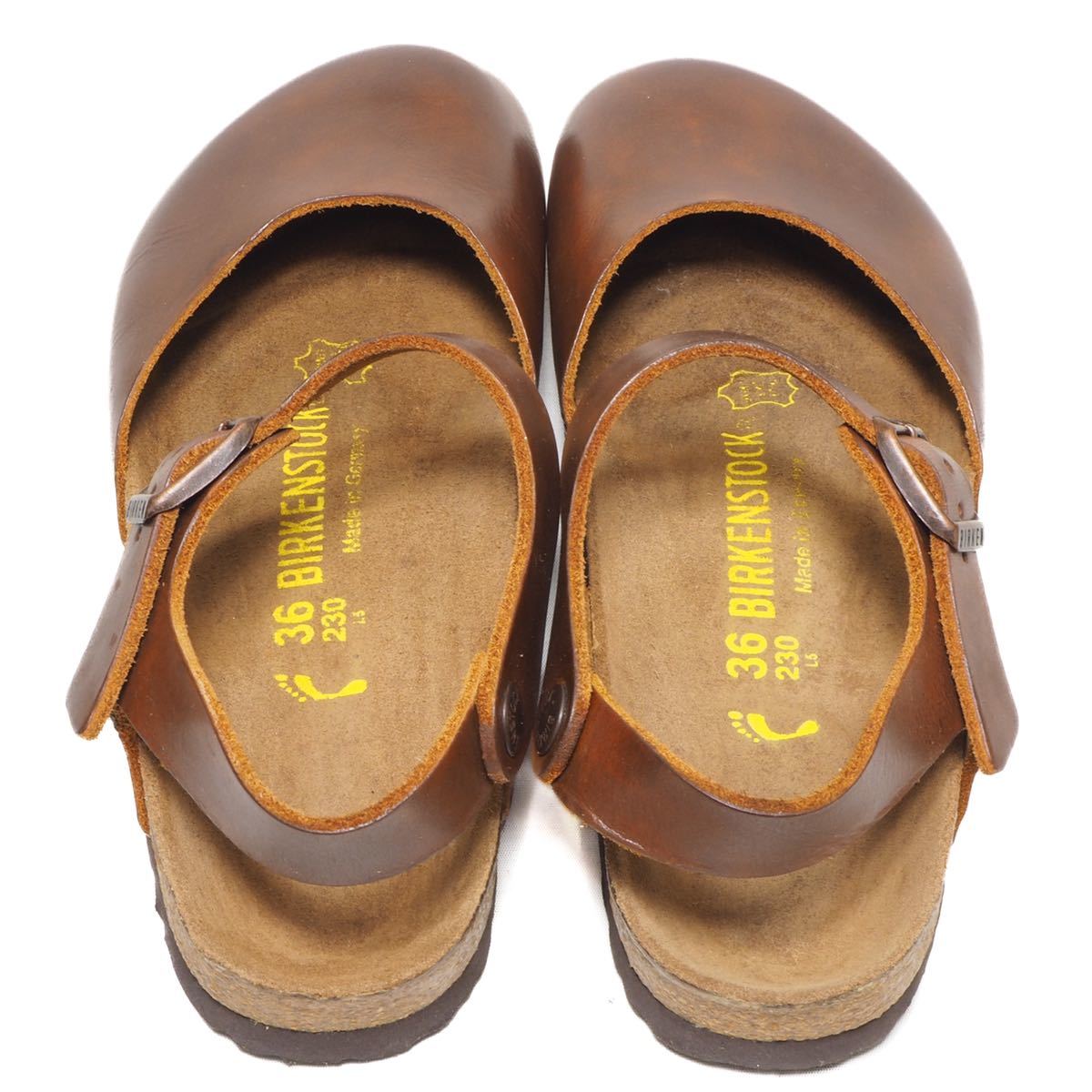 メッシーナ BIRKENSTOCK ビルケンシュトック MESSINA - サイズ36 ナロー幅 0 &frasl; &frasl;ビルケンシュトック 23cm 美品 ドイツ製 極美品！ビルケンシュトック 23cm相当 ビルケンシュトックサンダルのサイズ選びで迷ったら！正しいフィッティングのやり方教えます。