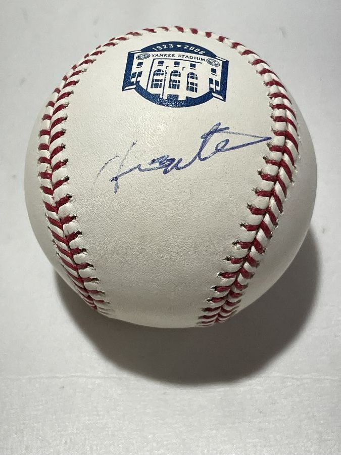 MLB 松井秀喜 直筆サイン入り ボール ロゴ入り 【公式通販】