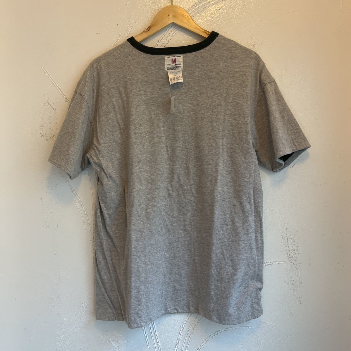 90s ralphlauren カナダ製 ダブルフェイス Tシャツ M/ラルフローレン 