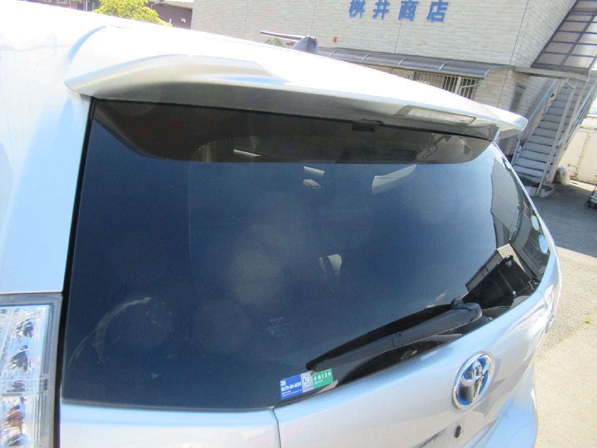 Zvw40w 41w プリウスα ルーフ スポイラー トヨタ プリウス KENSTYLE 