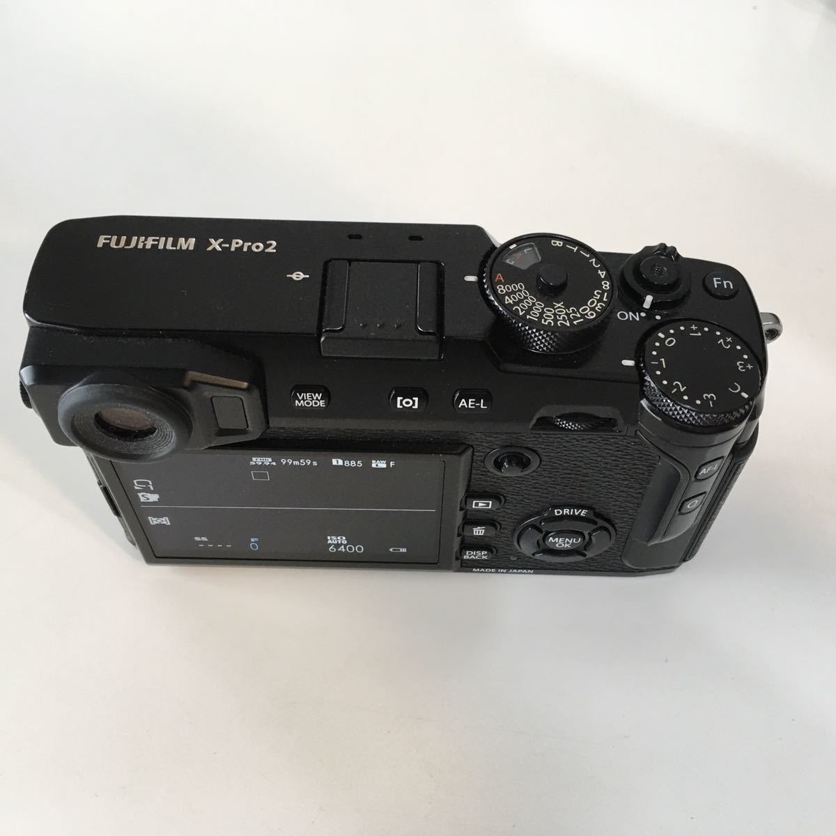 FUJIFILM x-pro2 シャッター数947回 美品 元箱 付属品完備完備 社外 
