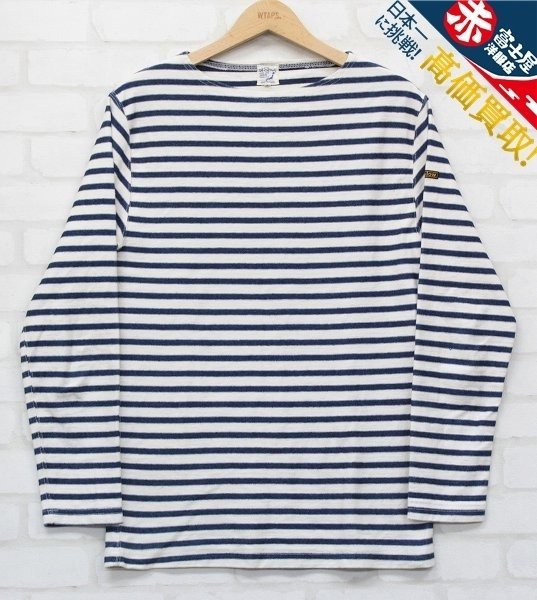 超激得，SALE 3T3225/orslow インディゴボーダーボートネックカットソー オアスロウ Tシャツ(その他)｜売買されたオークション情報、yahooの商品情報をアーカイブ公開 - オークファン その他