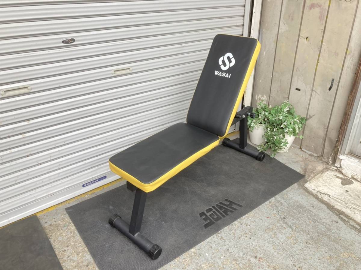筋トレ インクライン フラットベンチ 折りたたみ トレーニングベンチ