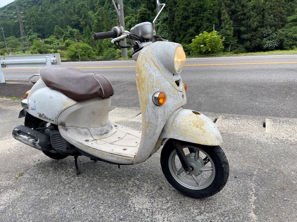 たおページ 豊田市 ビーノ(ヤマハ) YAMAHA Vino SA26J 走行可（修理ベース）220611