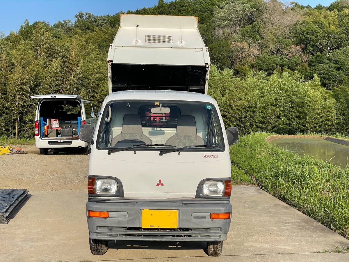 三菱 ミニキャブダンプ 低走行20981㎞ 4WD 機関良好 軽ダンプ 軽