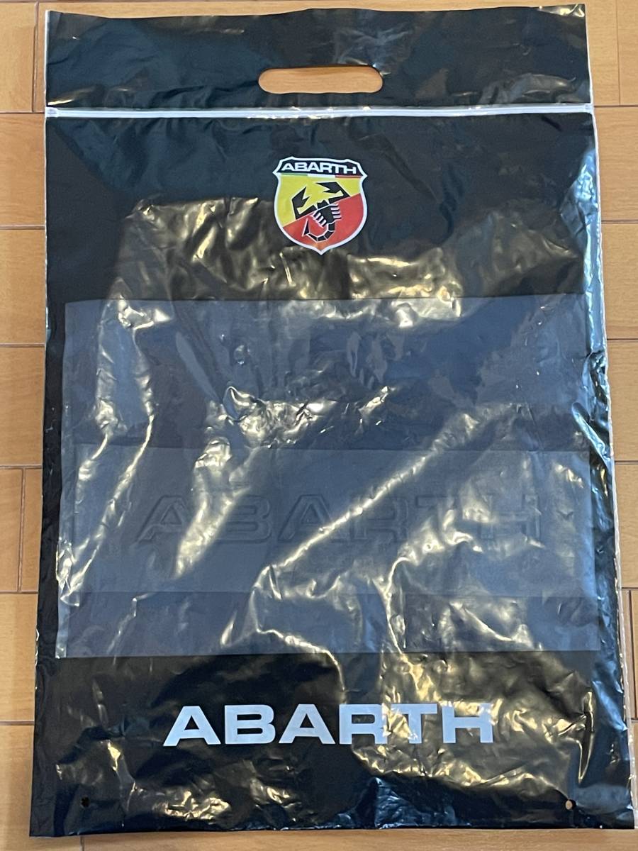 アバルト　ABARTH　ラバーTシャツ　ブラック　Mサイズ　新品未使用