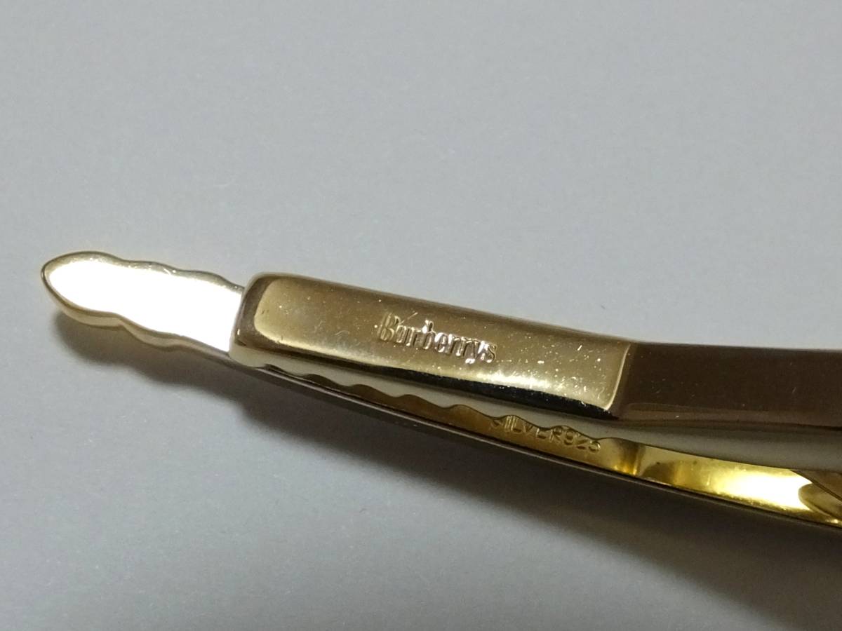 Burberrys バーバリー タイピン ネクタイピン シルバー 銀製 silver925 tie clip Burberry
