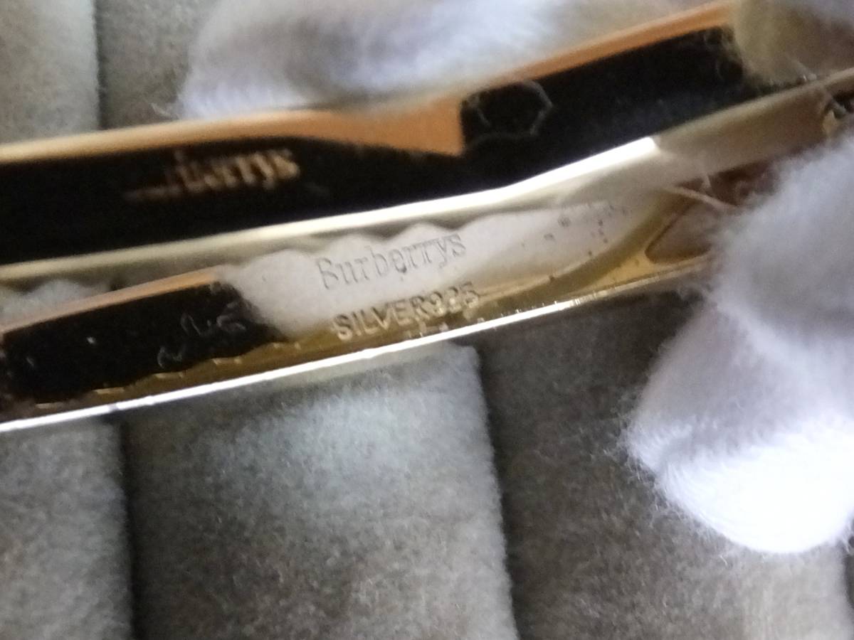 Burberrys バーバリー タイピン ネクタイピン シルバー 銀製 silver925 tie clip Burberry