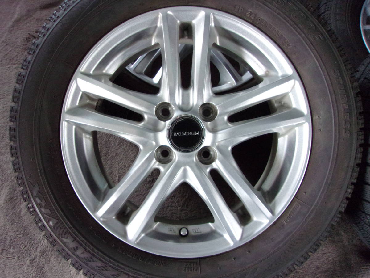 スタッドレスタイヤ 165／65R15（スタッドレスタイヤ・ホイールセット 