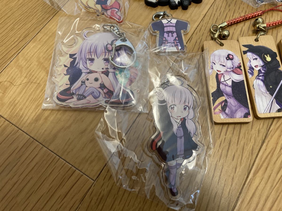 結月ゆかり ラバーストラップ アクリルキーホルダー まとめて コスパ 