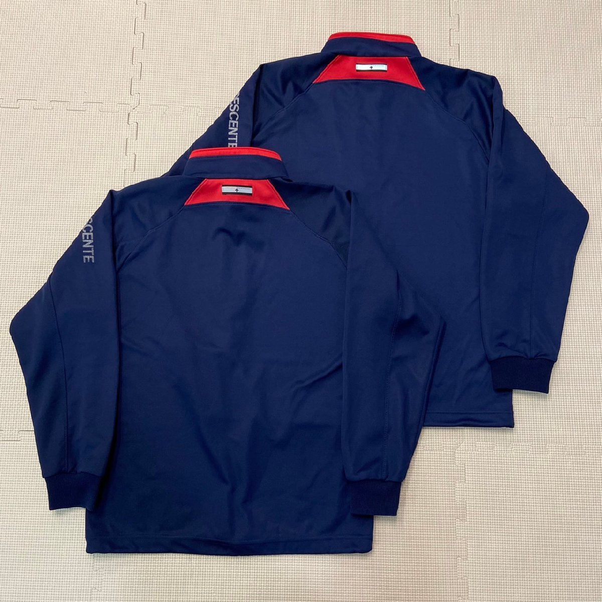 YTJ458-1 (中古) 北海道 石狩市立花川中学校 ジャージ 上下 5点セット