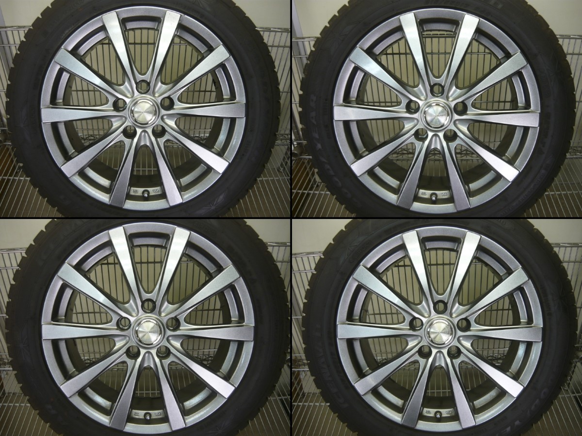 バリ山！ヨコハマGRASS＋20年製グッドイヤーアイスナビ6○17×7J＋38 5