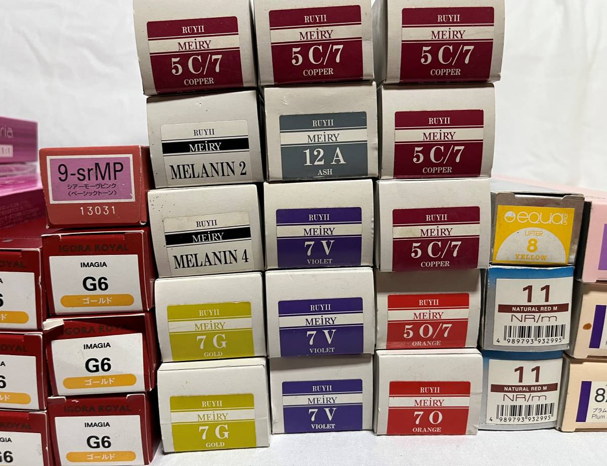 51本 品 ロレアル アルーリア 資生堂 ヘアカラー剤 色々 アソートセット プロフェッショナル サロン 業務用 染毛剤 カラー剤 ヘアカラー 売買されたオークション情報 Yahooの商品情報をアーカイブ公開 オークファン Aucfan Com