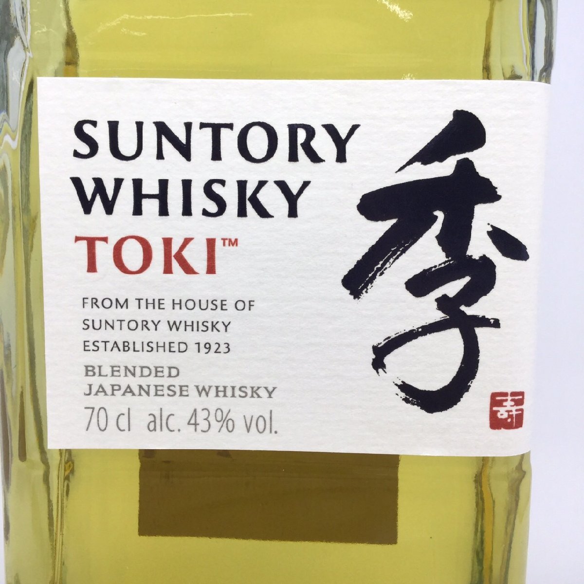 未開栓 サントリー ウイスキー 季 TOKI 700ml 43％ HE-13-2-129535-A