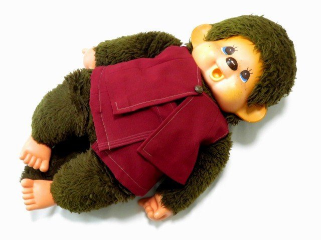 モンチッチ ぬいぐるみ セキグチ 泣き顔 女の子サル 人形 昭和レトロ 在庫あり