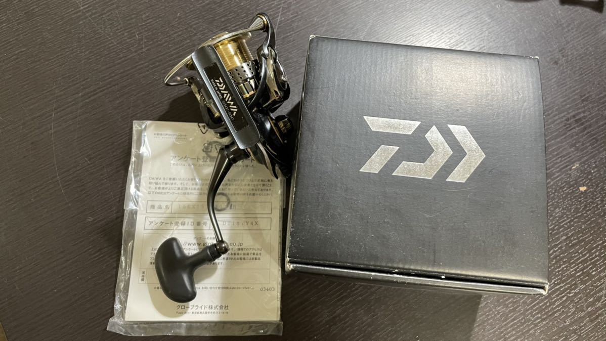 中古美品 機能良好 付属品あり Daiwa ダイワ 15イグジスト 3012H EXIST 