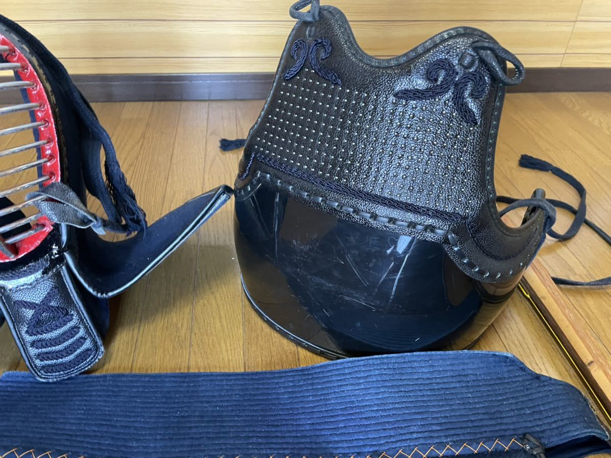 防具 一式 高校 中学 女子（9yt051】剣道防具一式 174㎝ 女性 4回使用 