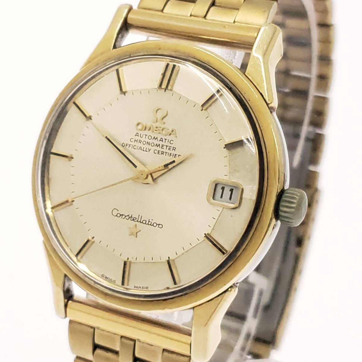 1円～ OMEGA オメガ コンステレーション レデイース クオーツ2針