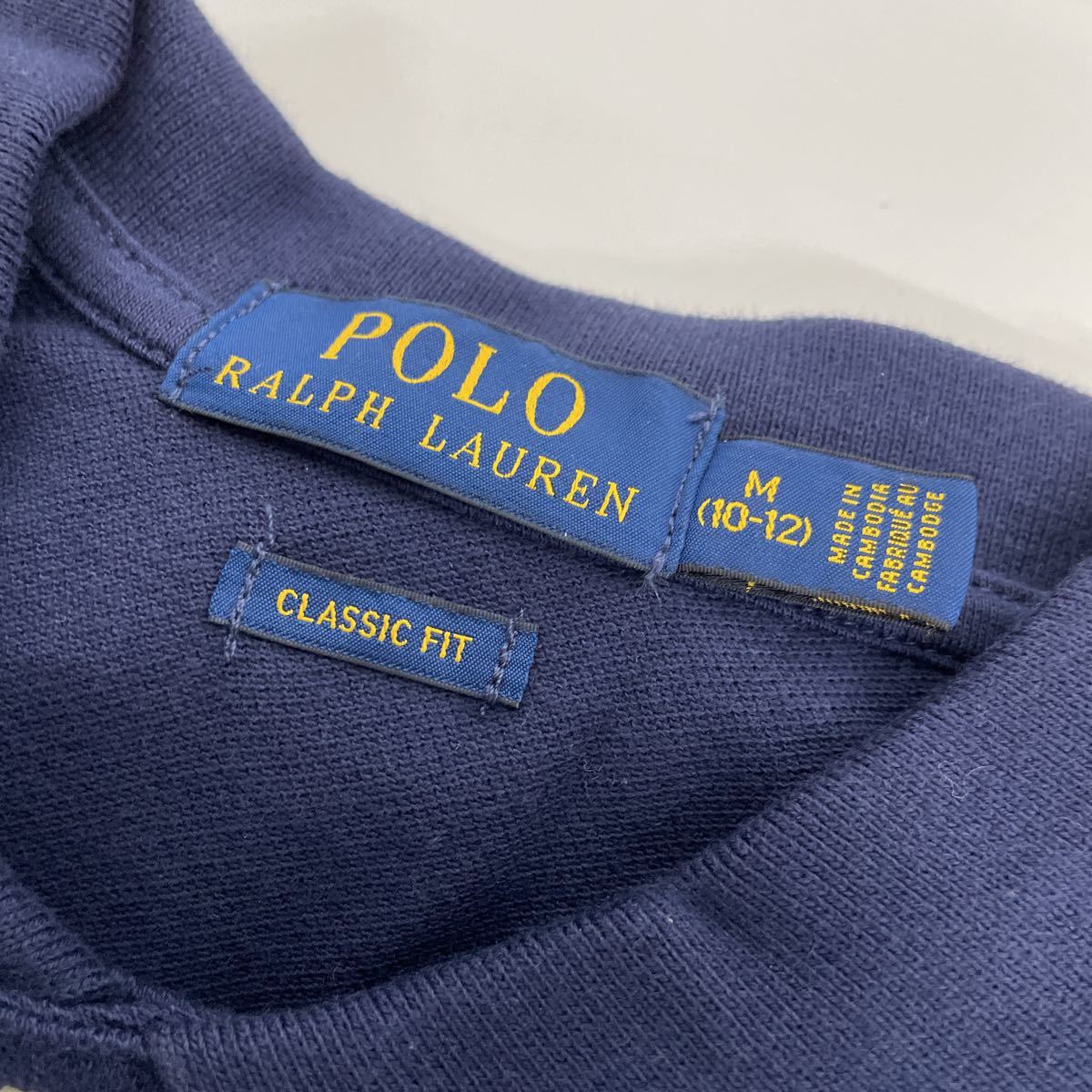 未使用□POLO ラルフローレン ボーイズ メンズ 半袖ポロシャツ M (10