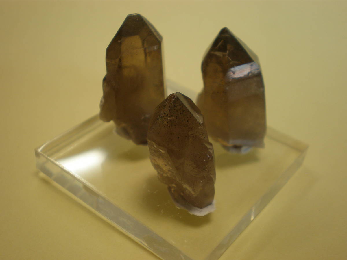 国産鉱物：煙水晶 山口県山口市秋穂二島産(原石)｜売買された