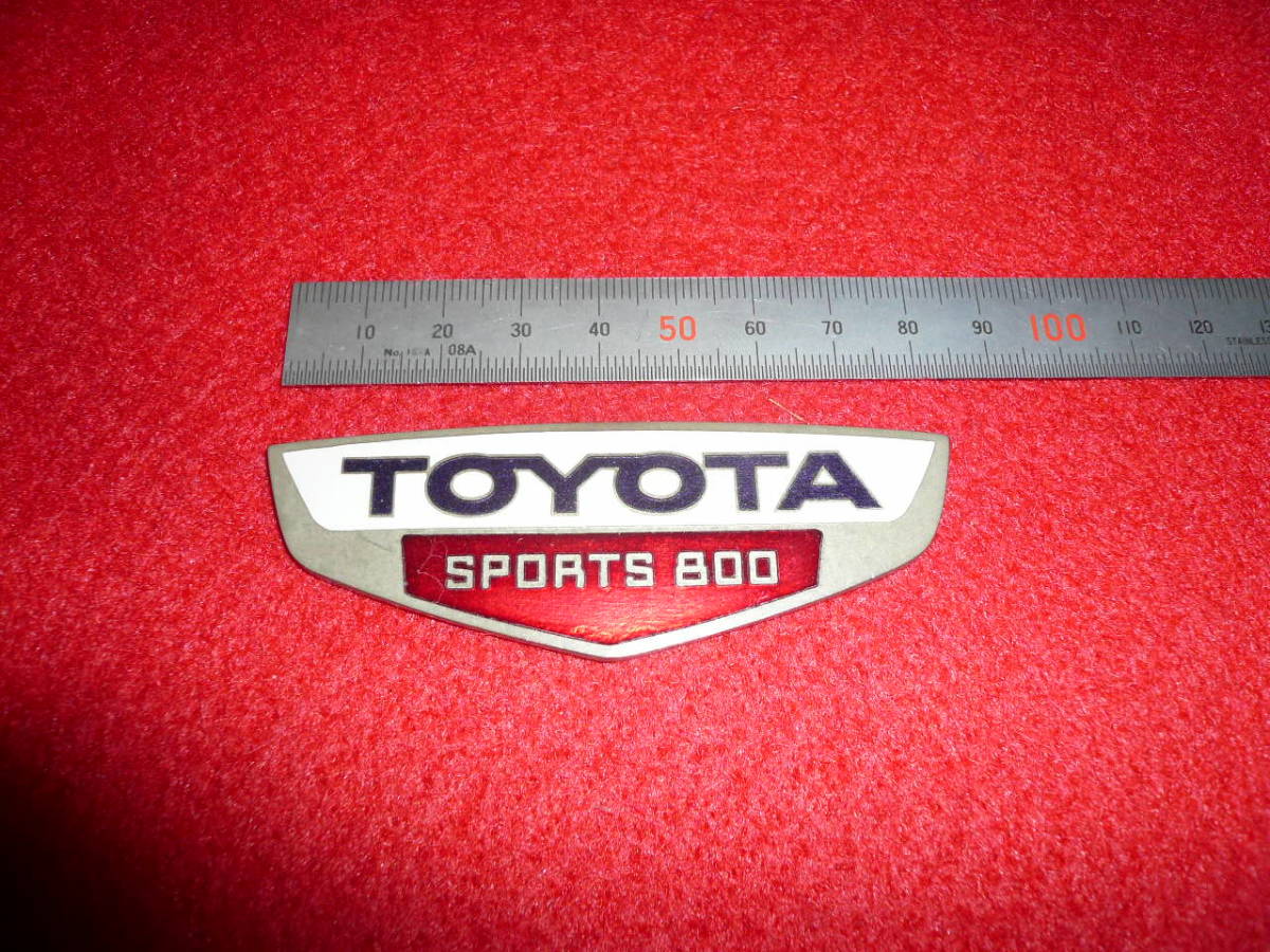 ヨタハチ トヨタスポーツ800 S800 エンブレム(トヨタ)｜売買 