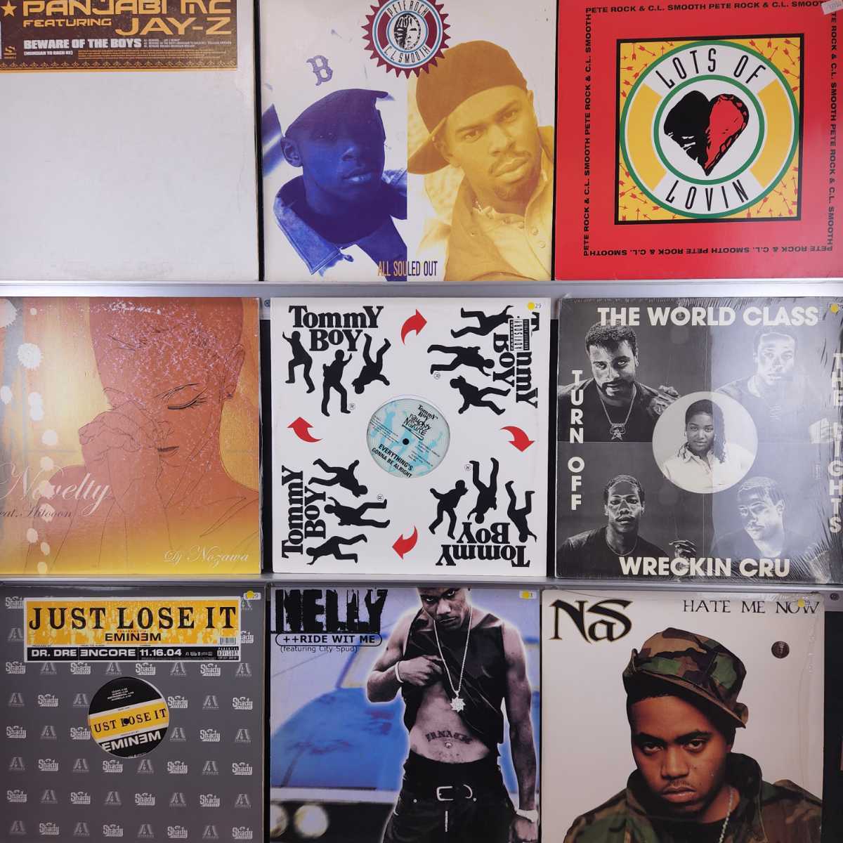 HIPHOPレコードまとめ売り 500枚 6箱セット RECORD ヒップホップ 大量