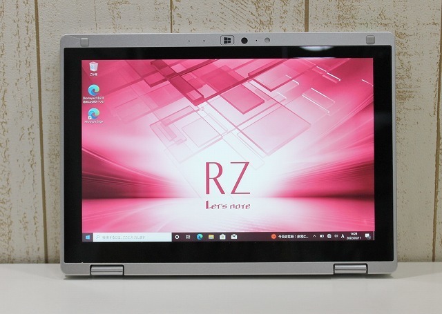 1円スタート 超軽量 2in1PC Panasonic レッツノート CF-RZ6 Windows10 WIndows11 第7世代 Core i5 1.2GHz SSD256GB メモリ8GB 10.1 カメラ_2