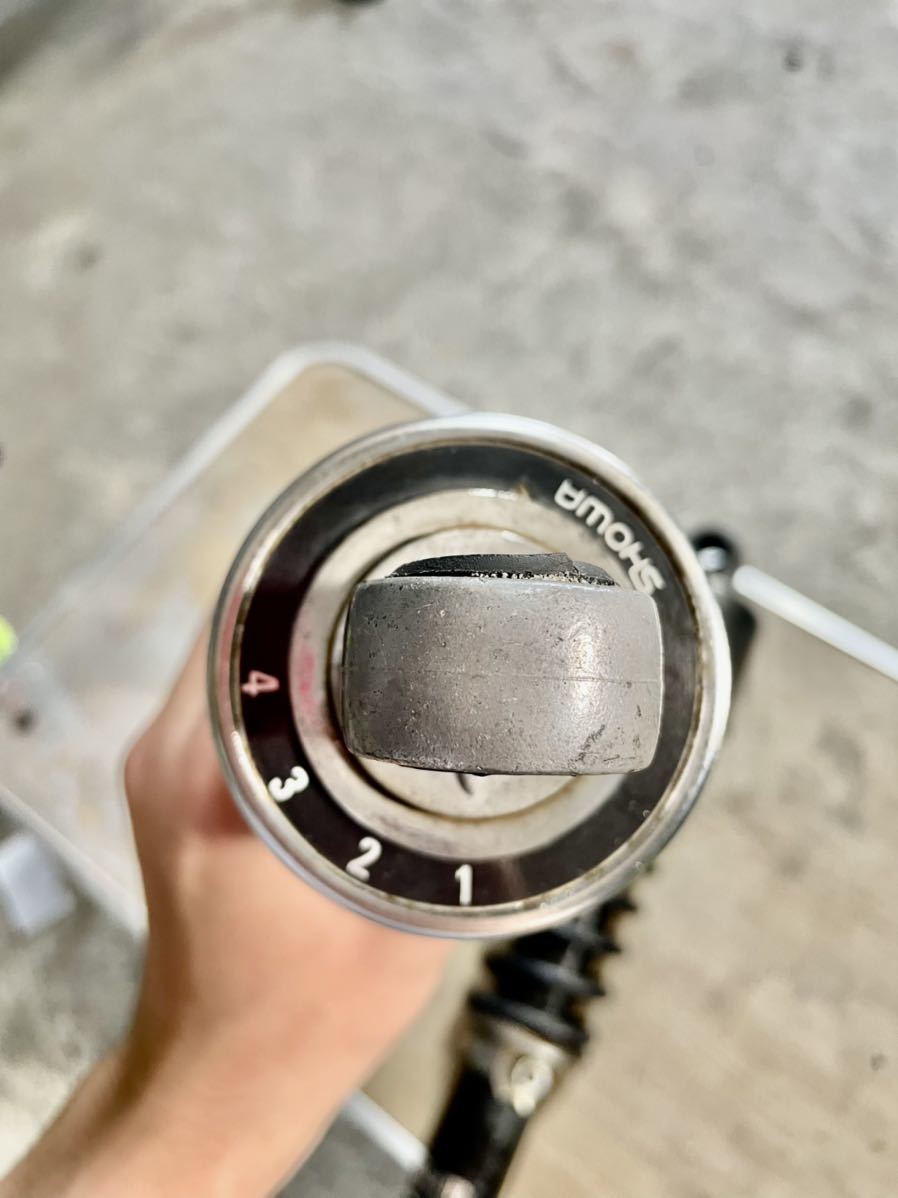 当時物 Z400FX E4 純正リアサスペンション z550FX Z1 Z2 kawasaki(リア
