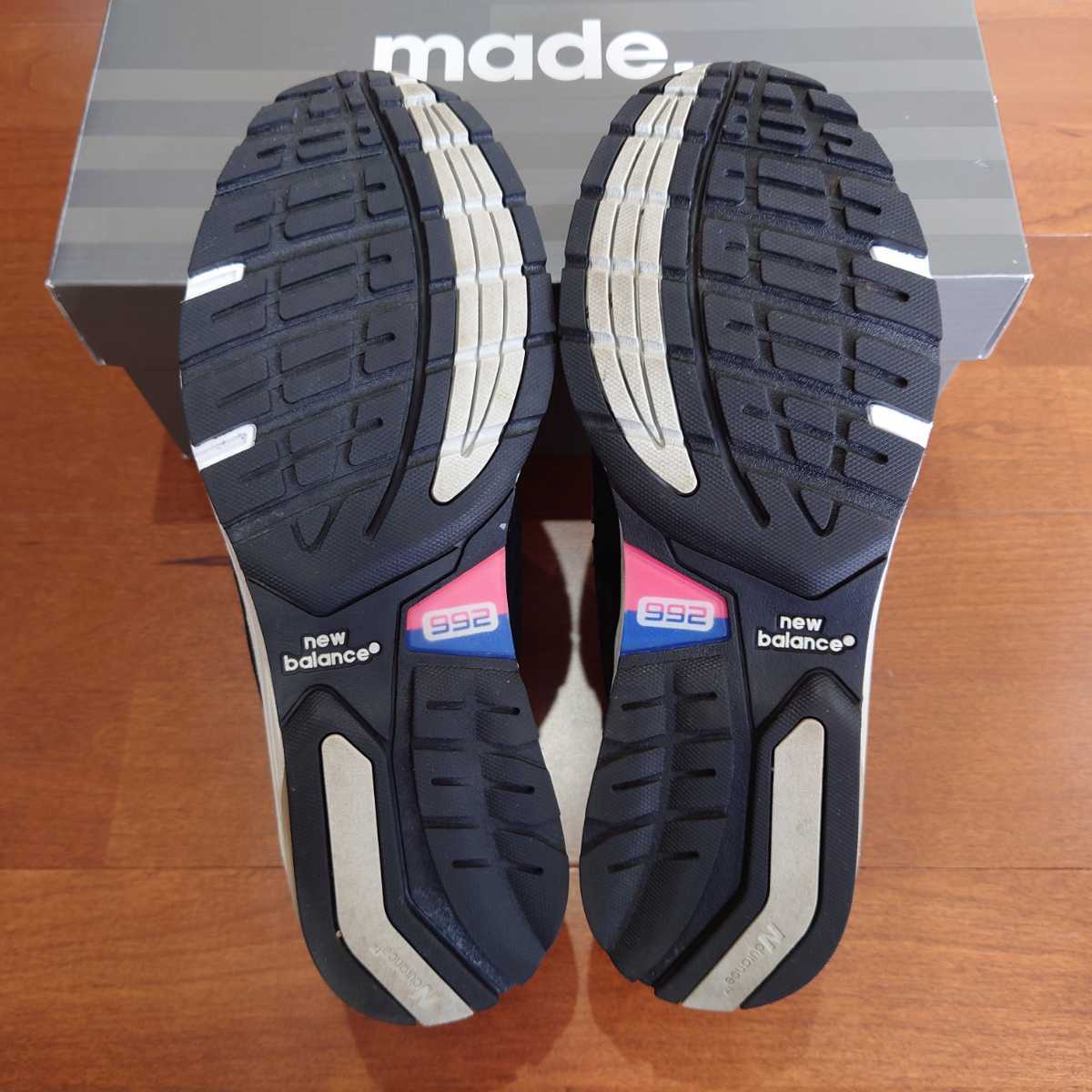 送料込 美品 NEW BALANCE M992EB US7.5 25.5cm ニューバランス 