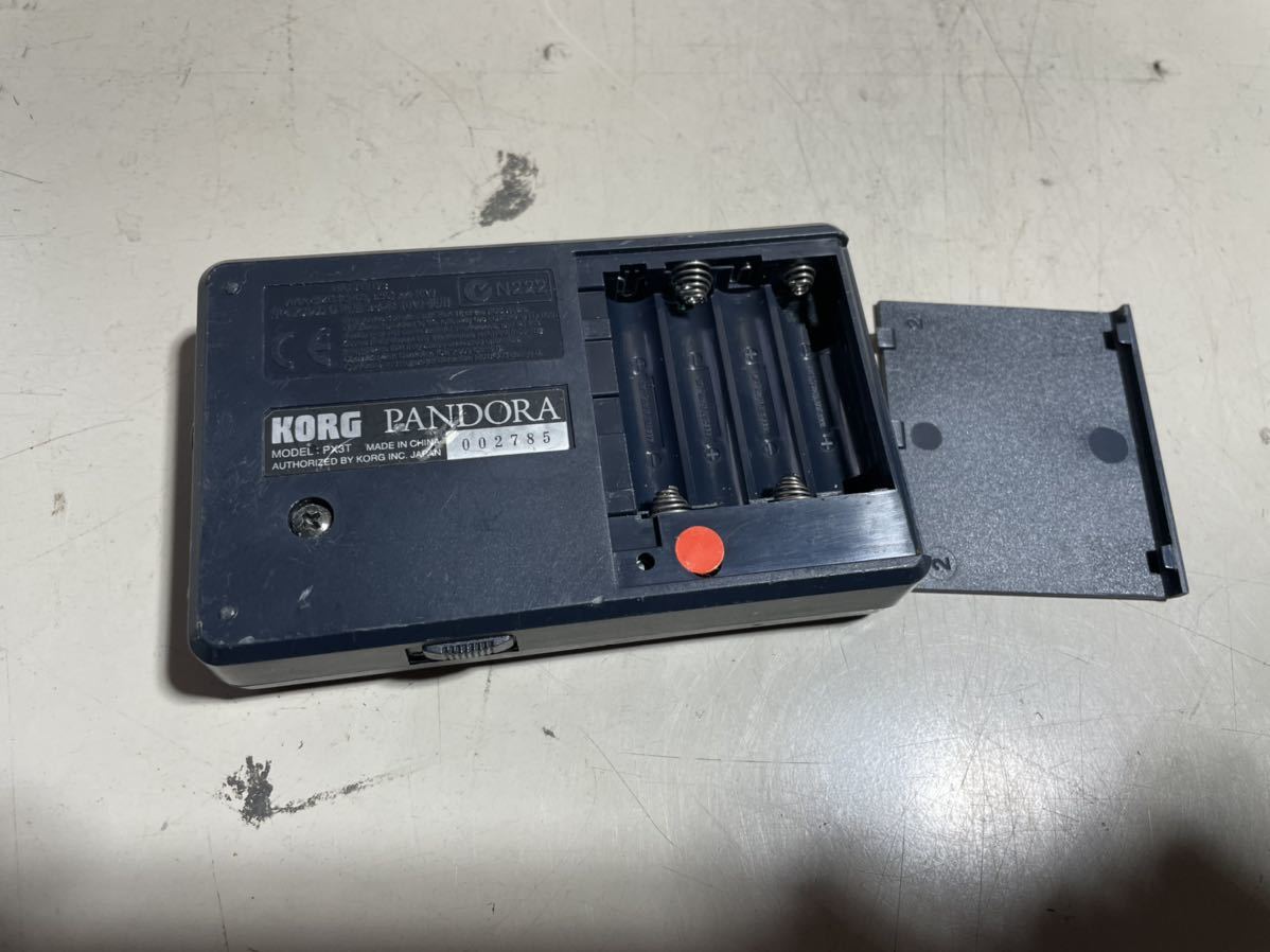 KORG PANDORA パンドラ PX3T マルチエフェクター アンプシミュレーター