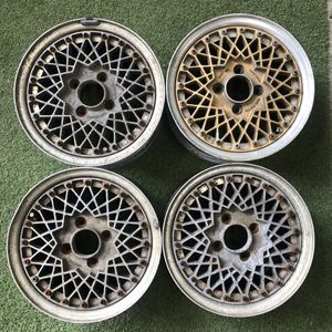 ブリジストンスーパーラップ13×5.5J+38 PCD100 旧車当時物