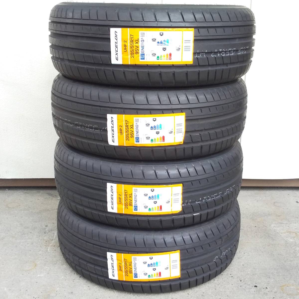 205/55R17 95V XL EXCELON UHP2 21年製 4本セット税込 22 400 より 1(新品)｜売買されたオークション情報、yahooの商品情報をアーカイブ公開 - オークファン 17インチ
