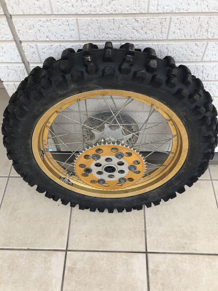 ヤマハ純正 セロー250 全年式 前後ホイールASSY(セット)｜売買された